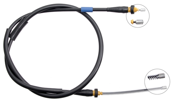 A.B.S. Håndbremsekabel k17285 for RENAULT