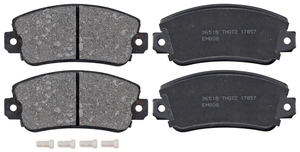 A.B.S. Bremseklodser 36518 for AUTOBIANCHI FIAT ALFAROME/FIAT/LANCI INNOCENTI LANCIA FSO SEAT