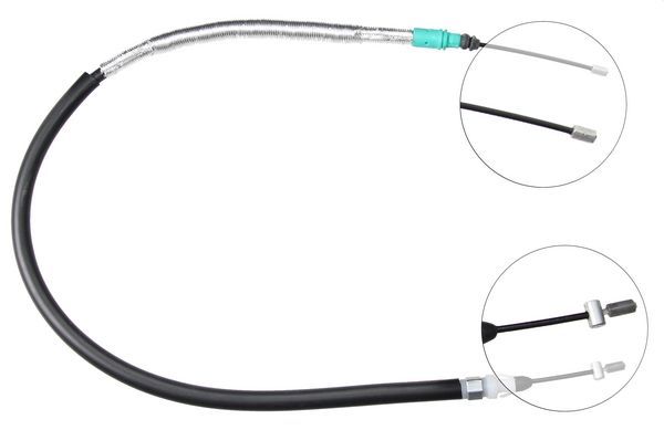 A.B.S. Håndbremsekabel k16588 for CITROËN