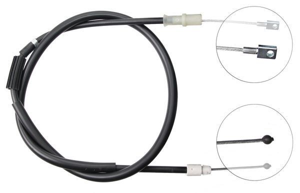 A.B.S. Håndbremsekabel k13406 for MERCEDES-BENZ VAG