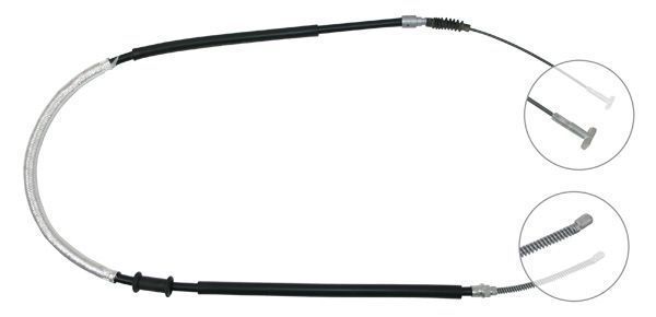 A.B.S. Håndbremsekabel k13547 for FIAT ALFAROME/FIAT/LANCI
