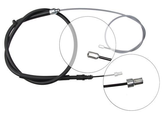 A.B.S. Håndbremsekabel k13616 for RENAULT