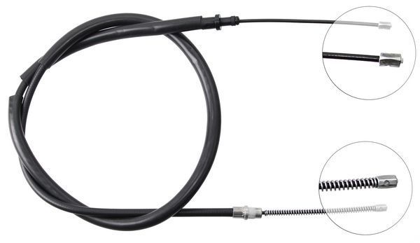 A.B.S. Håndbremsekabel k12158 for PEUGEOT VAUXHALL