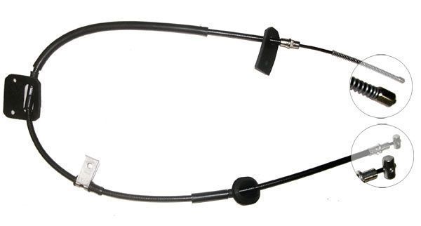 A.B.S. Håndbremsekabel k12627 for SUZUKI SANTANA