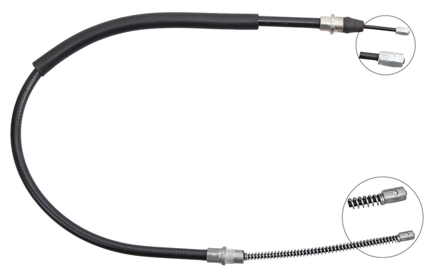 A.B.S. Håndbremsekabel k15568 for PEUGEOT