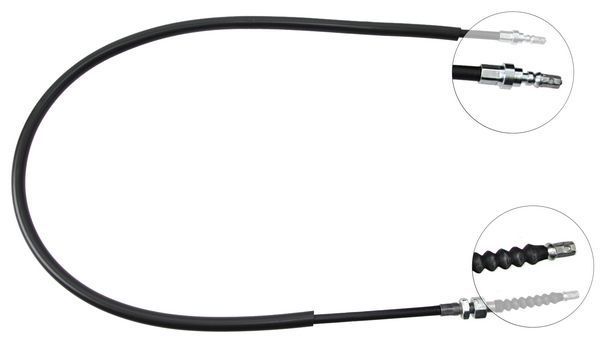 A.B.S. Håndbremsekabel k10288 for CITROËN