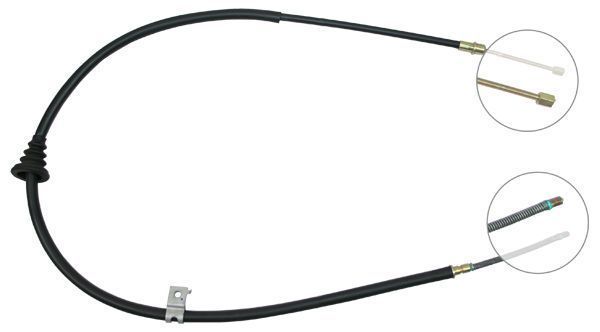 A.B.S. Håndbremsekabel k16338 for TOYOTA