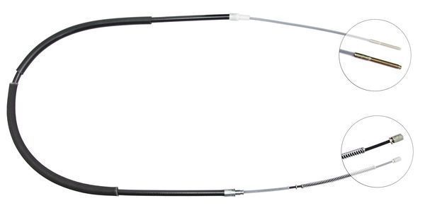 A.B.S. Håndbremsekabel k12546 for VAG