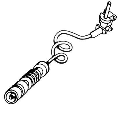 A.B.S. Slidindikator, bremsebelægning 39595 for MERCEDES-BENZ