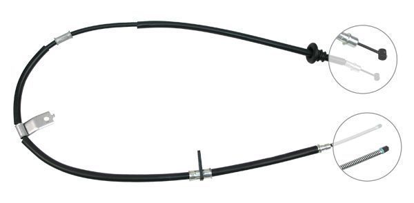 A.B.S. Håndbremsekabel k10898 for HYUNDAI
