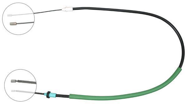 A.B.S. Håndbremsekabel k16647 for RENAULT