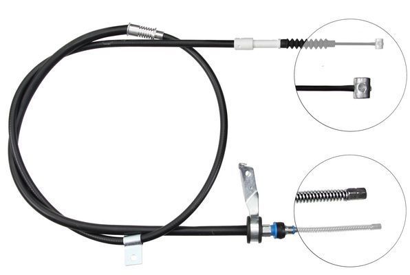 A.B.S. Håndbremsekabel k19288 for TOYOTA