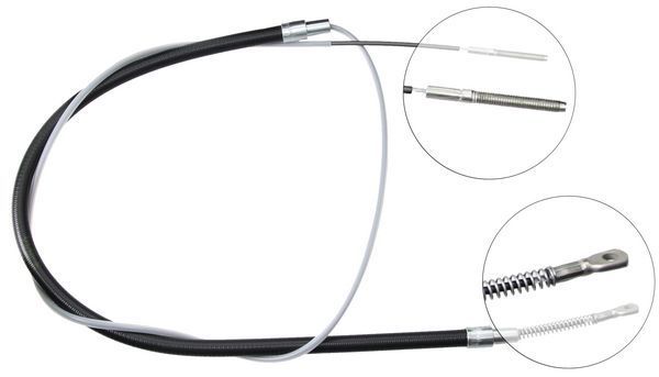 A.B.S. Håndbremsekabel k10166 for BMW