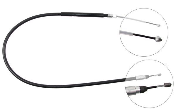 A.B.S. Håndbremsekabel k19036 for BMW