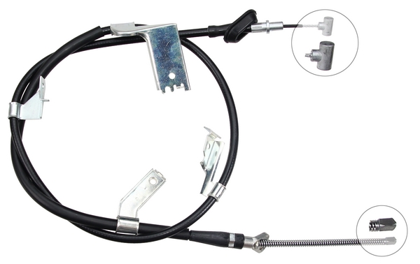 A.B.S. Håndbremsekabel k13860 for OPEL VAUXHALL SUZUKI