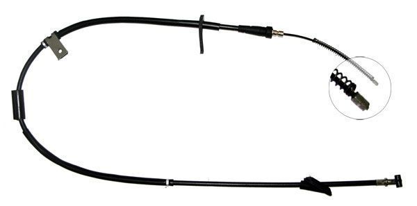 A.B.S. Håndbremsekabel k17777 for OPEL VAUXHALL SUZUKI
