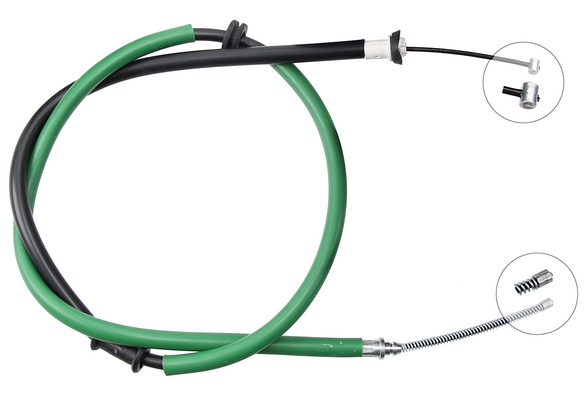 A.B.S. Håndbremsekabel k16837 for PEUGEOT FIAT
