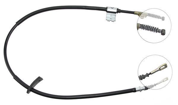 A.B.S. Håndbremsekabel k11557 for NISSAN