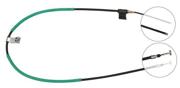 A.B.S. Håndbremsekabel k19767 for FIAT