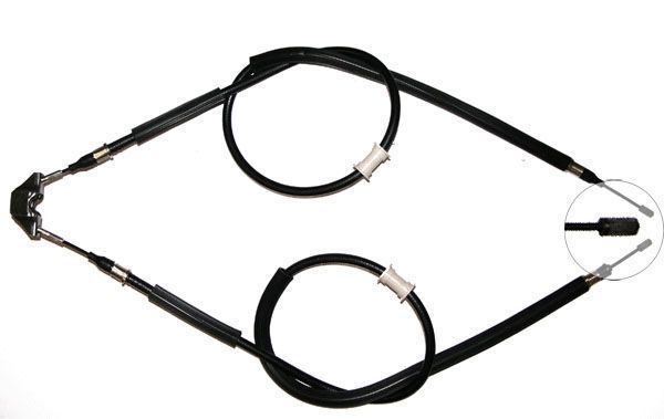 A.B.S. Håndbremsekabel k16992 for OPEL VAUXHALL