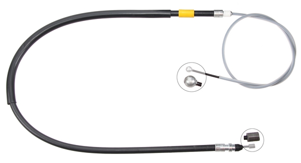 A.B.S. Håndbremsekabel k12029 for BMW