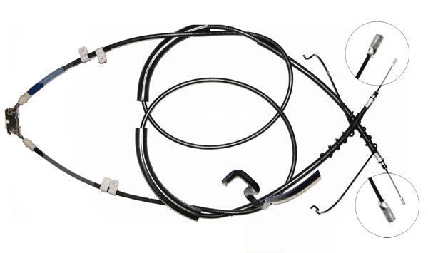A.B.S. Håndbremsekabel k17725 for FORD