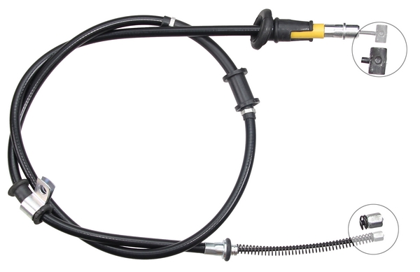 A.B.S. Håndbremsekabel k19628 for MITSUBISHI