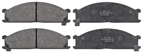 A.B.S. Bremseklodser 36657 for NISSAN ROVER SUBARU