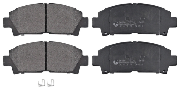 A.B.S. Bremseklodser 36866 for LEXUS TOYOTA
