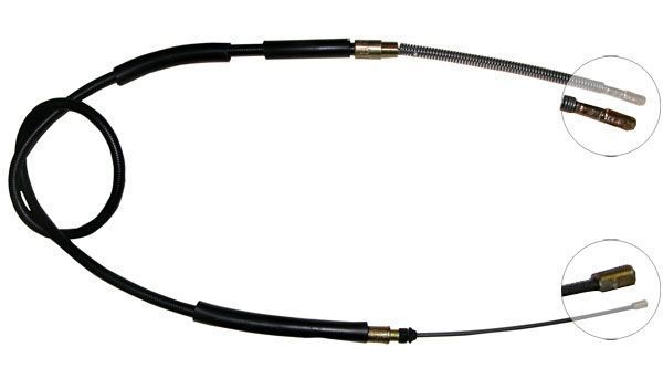 A.B.S. Håndbremsekabel k11566 for VAG