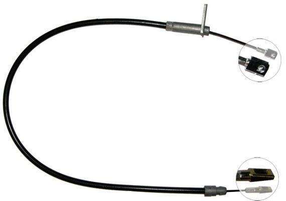 A.B.S. Håndbremsekabel k14697 for MERCEDES-BENZ