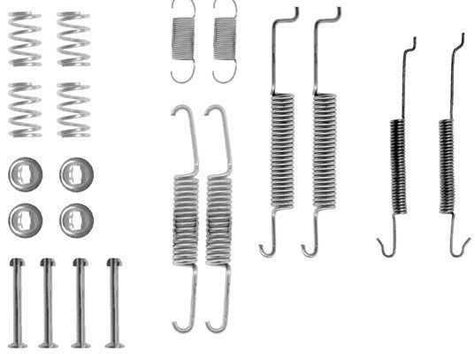 A.B.S. Tilbehørssæt, bremsebakker 0680q for SKODA VAG SEAT VW
