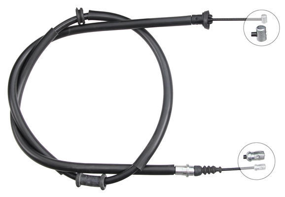 A.B.S. Håndbremsekabel k13865 for FIAT