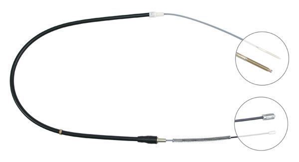 A.B.S. Håndbremsekabel k12776 for VAG