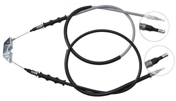 A.B.S. Håndbremsekabel k13455 for OPEL CHEVROLET