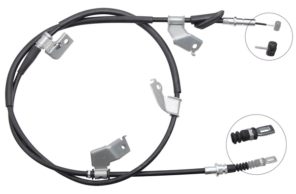 A.B.S. Håndbremsekabel k19077 for HONDA