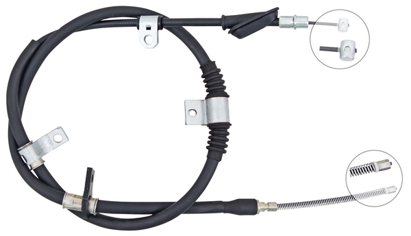 A.B.S. Håndbremsekabel k14157 for HYUNDAI