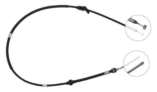A.B.S. Håndbremsekabel k13988 for HONDA
