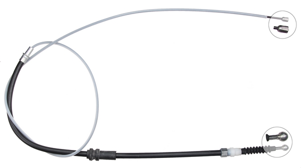 A.B.S. Håndbremsekabel k13874 for VAG VW