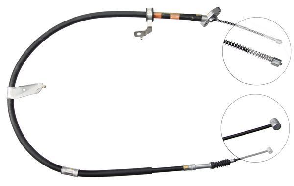 A.B.S. Håndbremsekabel k19348 for TOYOTA