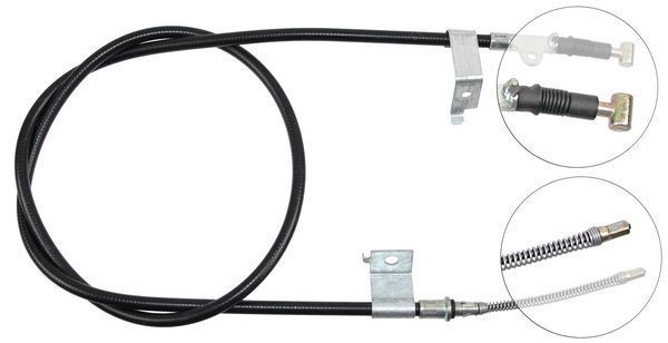 A.B.S. Håndbremsekabel k11797 for NISSAN