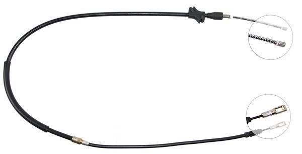 A.B.S. Håndbremsekabel k10076 for VAG