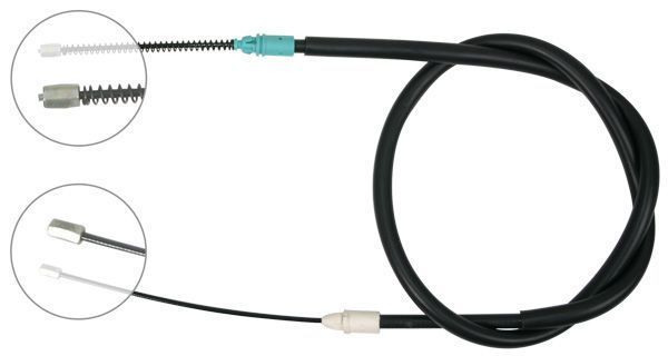 A.B.S. Håndbremsekabel k13136 for RENAULT