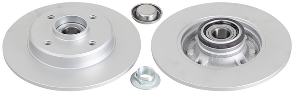 A.B.S. Bremseskive 17893c fuld 249mm 9mm for PEUGEOT VAUXHALL