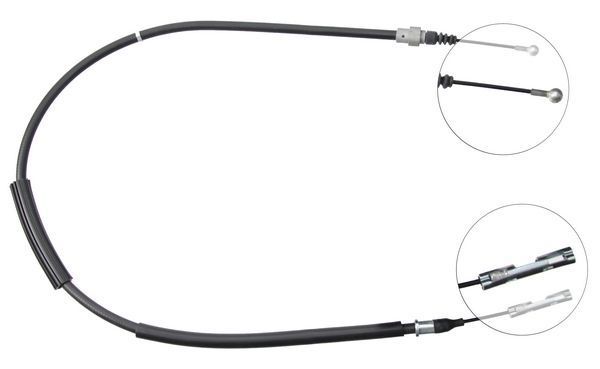 A.B.S. Håndbremsekabel k18597 for VAG