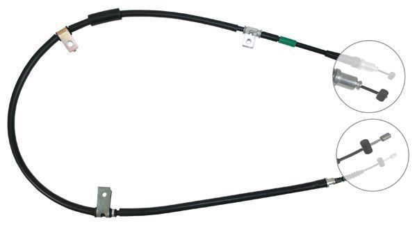 A.B.S. Håndbremsekabel k19138 for HYUNDAI