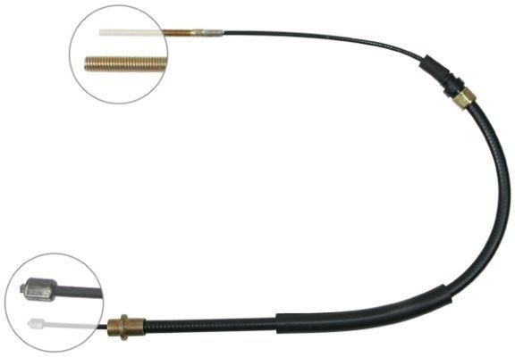 A.B.S. Håndbremsekabel k10058 for PEUGEOT
