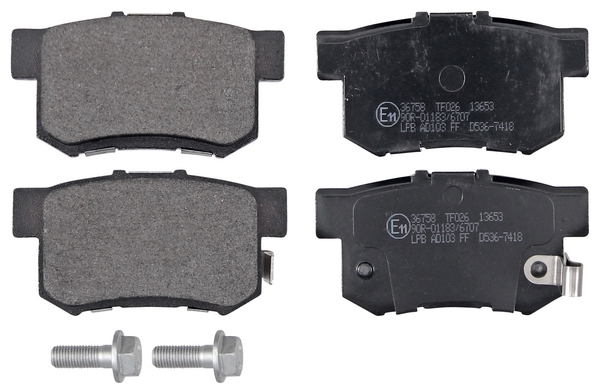 A.B.S. Bremseklodser 36758 for HONDA ACURA SUZUKI
