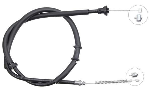 A.B.S. Håndbremsekabel k13863 for FIAT