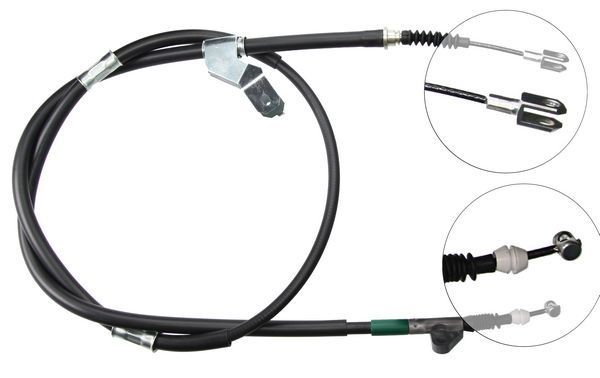 A.B.S. Håndbremsekabel k19607 for TOYOTA
